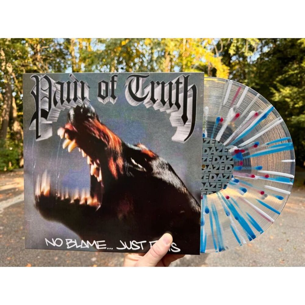 Pain of Truth - No Blame Just Facts - Red/Blue  12-INCH SINGLE